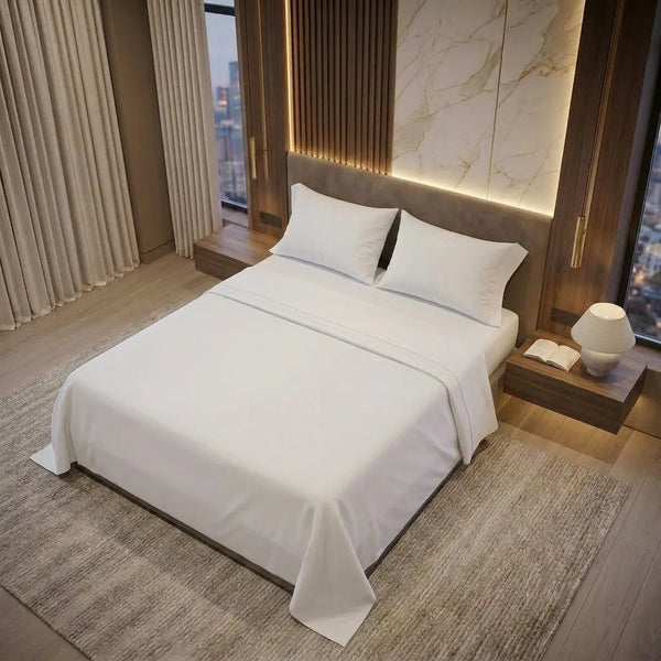 Xperience Hotel T144 White Sheet Set