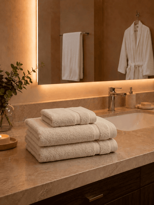 Hotel Xperience 650 GSM Beige Towel