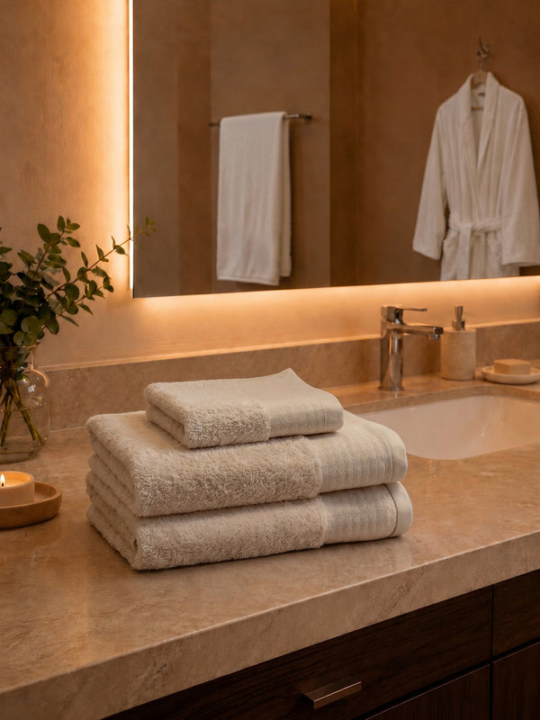 Hotel Xperience Beige 600 GSM Towel