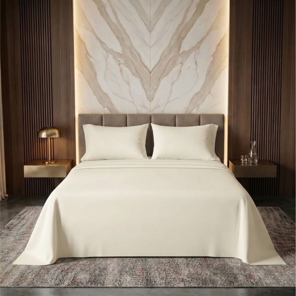 Xperience Hotel T180 Beige Sheet Set