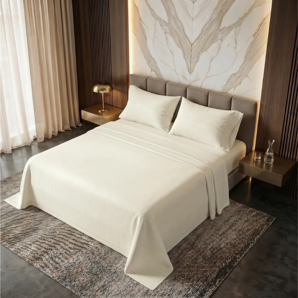 Xperience Hotel T180 Beige Sheet Set