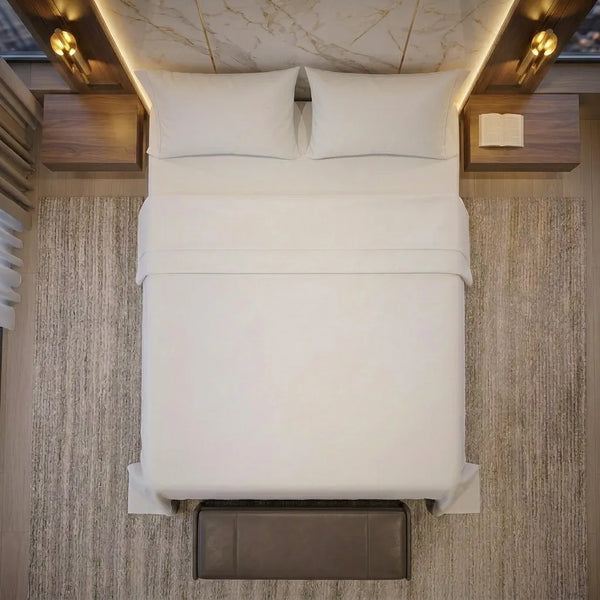 Xperience Hotel 300TC White Sheet Set