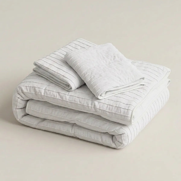 Afora White Comforter Quilt