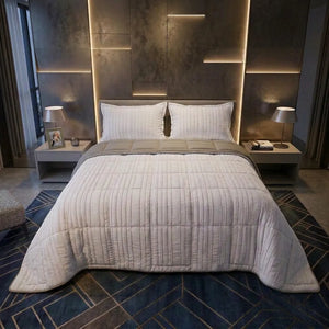 Afora White Comforter Quilt