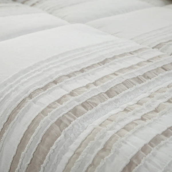 Comforter Quilt Eira Blanco - Beige