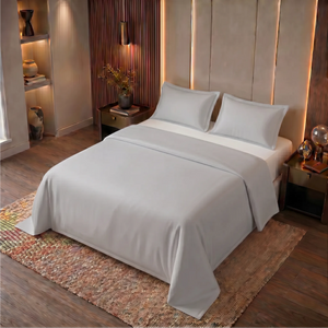 T144 Thread Count Hotel Xperience Grey Duvet Cover