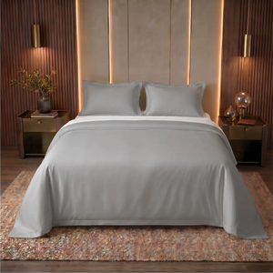 T144 Thread Count Hotel Xperience Grey Duvet Cover