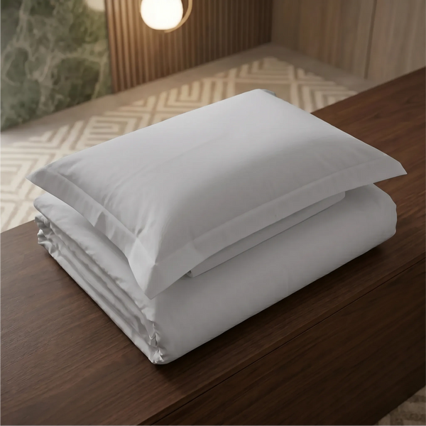 T144 Thread Count Hotel Xperience Grey Duvet Cover