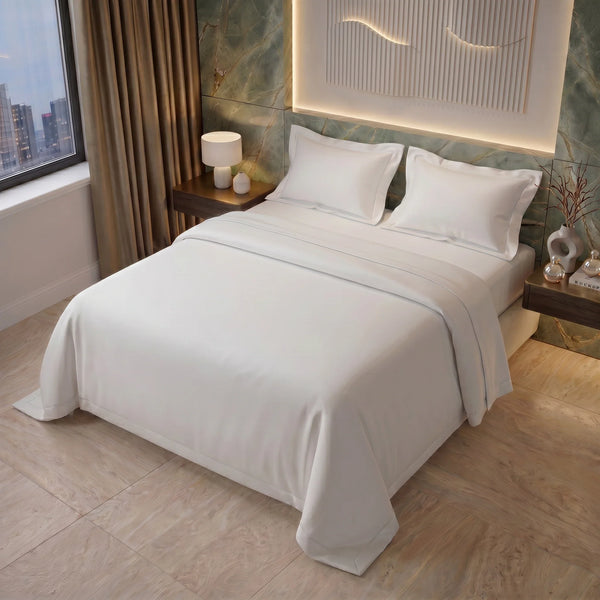 T180 Thread Count Hotel Xperience Duvet Cover White