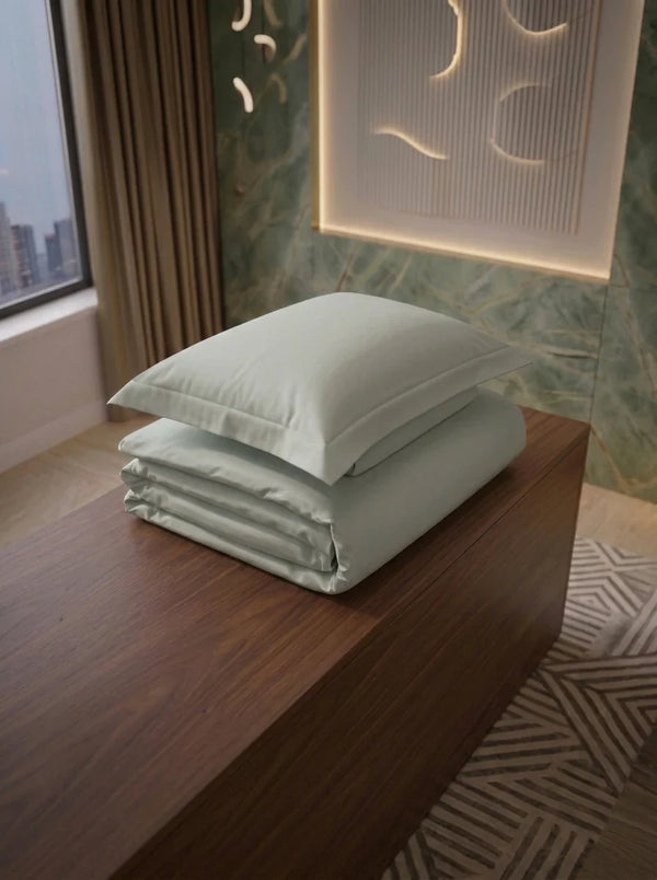 Hotel Xperience Gray T180 Thread Count Duvet Cover